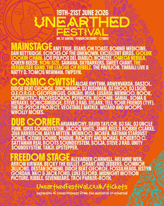 The FULL LINE-UP has Landed for Unearthed 2026